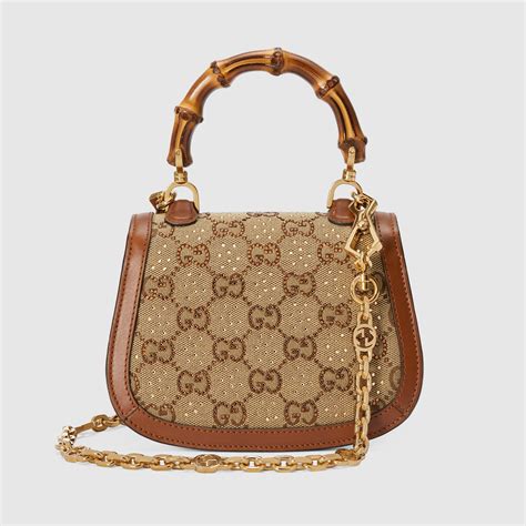 gucci 1947 bamboo top handle bag|Gucci bamboo bag 2021.